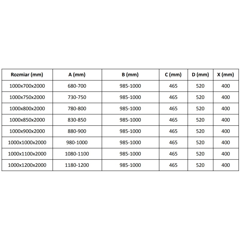Mexen Velar L плъзгаща се душ кабина 100 x 120 см, матирана, златен мат