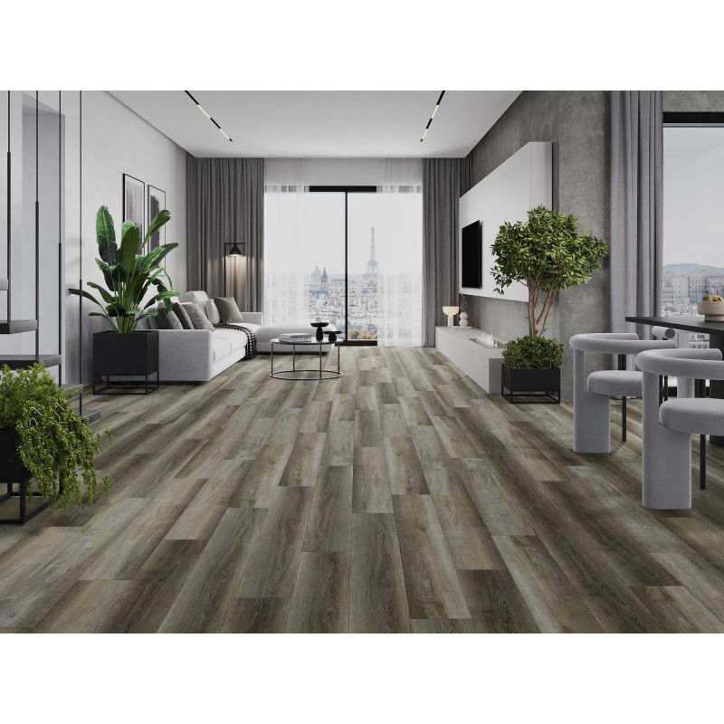 Mexen Aspen винилови панели 1240 x 182 mm SPC 6,5 mm, основа IXPE 1,5 mm, 4 V-фуга, Дъб