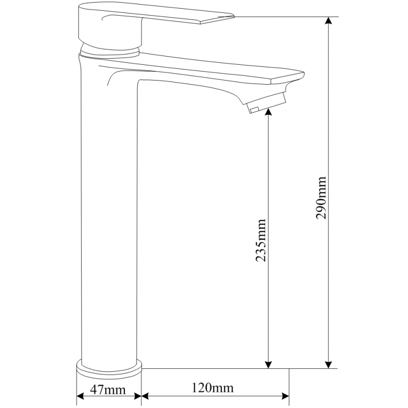 Mexen Royo Душ комплект DF40, черен - 72214DF40-70