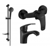 Mexen Fabia DF05 комплект за душ, черен - 746504DF05-70