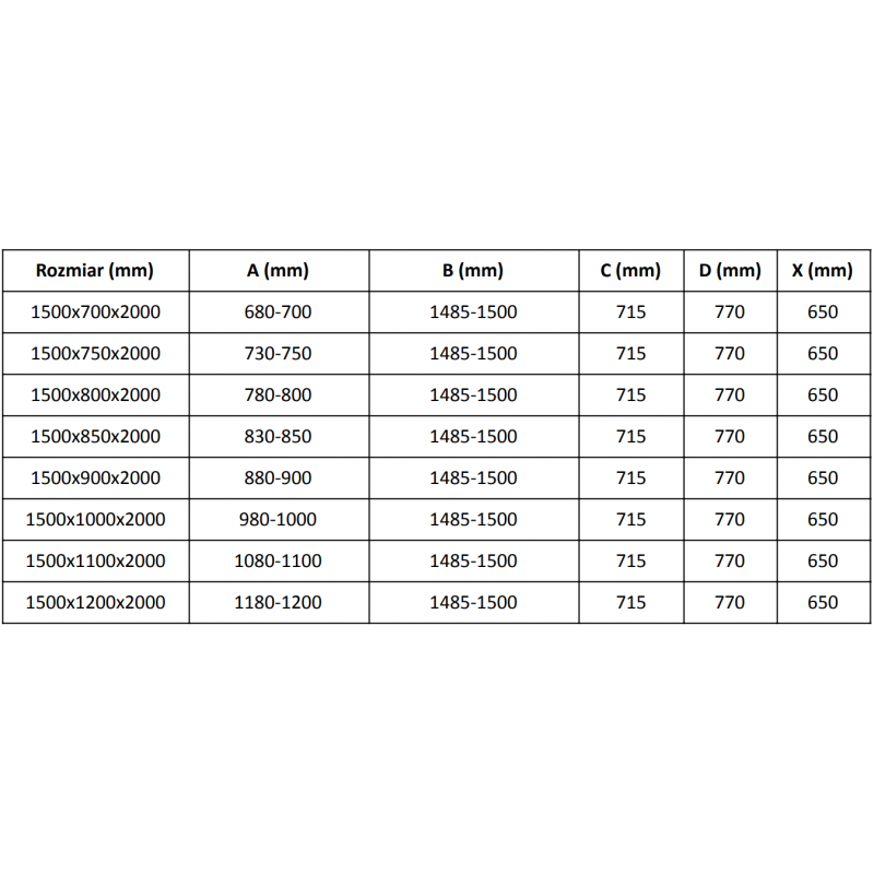 Mexen Velar плъзгаща се душ кабина 150 x 75 см, матирано стъкло, gun metal - 871-150-075-31-95