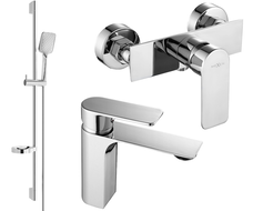 Mexen Alexa DS62 комплект за душ, хром - 71204DS62-00