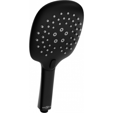 Mexen R-22 3-функционален черен душ - 79522-70