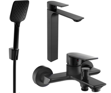 Mexen Alexa R62 комплект за вана, черен - 71213R62-70