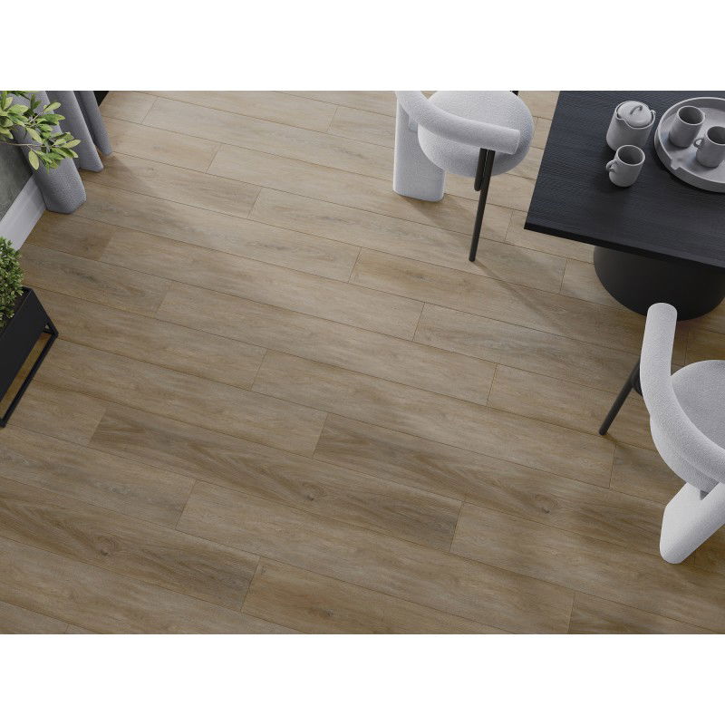 Mexen Palermo винилови панели 1240 x 182 mm SPC 6,5 mm, подложка IXPE 1,5 mm, 4 V-Фуга, Дъб