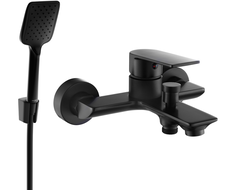 Mexen Alexa R62 вана батерия с душ комплект, черна - 7123R62-70