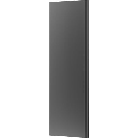 Mexen Flat VR20S плосък радиатор 1600 x 600 мм, централно долно свързване, 1068 W, антрацит - W6VR20S-160-060-66