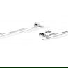 Mexen Tiber двойна закачалка за кърпи, хром - 7050525-00