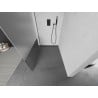 Mexen Kioto душ-стена Walk-in 80 x 200 см, прозрачно/матово 8 мм, gun gray бруширано - 800-080-101-66-35