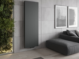 Mexen Line VS20SL панелен радиатор 1800 x 500 мм, централно долно свързване, 1090 W, антрацит - W6VS20SL-180-050-66