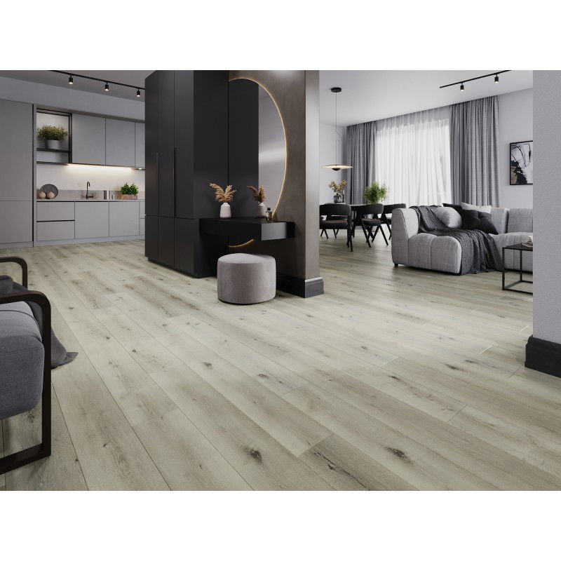 Mexen Silver Lake винилови панели 1240 x 182 mm SPC 6,5 mm, подложка IXPE 1,5 mm, 4 V-фуга, Дъб