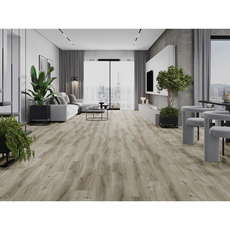 Mexen Richmond винилови панели 1240 x 182 mm SPC 6,5 mm, основа IXPE 1,5 mm, 4 V-фуга, дъб