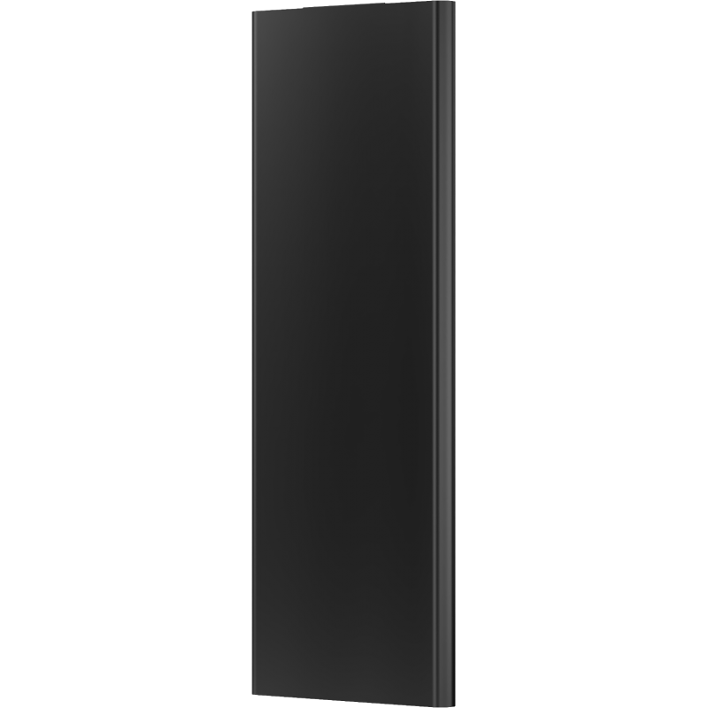 Mexen Flat VR20S панелен радиатор 1400 x 600 мм, долно централно свързване, 1068 W, черен - W6VR20S-140-060-70