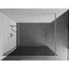 Mexen Kioto стена за душ кабина Walk-in 120 x 200 см, графит 8 мм, четкан никел - 800-120-101-97-40