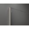 Mexen Kioto душова стена Walk-in 100 x 200 см, бял мотив 8 мм, никел сатиниран - 800-100-101-97-97