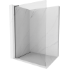 Mexen Kioto L параван за душ Walk-in 110 x 200 cm, прозрачен, пистолетно сив матов - 800-110-103-66-00