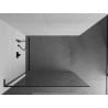 Mexen Kioto L стена за душ Walk-in 50 x 200 см, прозрачна, черна - 800-050-103-70-00
