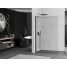 Mexen Kioto L душ стена Walk-in 85 x 200 cm, прозрачна, черна - 800-085-103-70-00