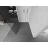 Mexen Kioto L Стенна душа Walk-in 110 x 200 см, прозрачен, четкан никел - 800-110-103-97-00