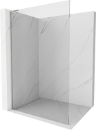 Mexen Kioto L Стенна душа Walk-in 110 x 200 см, прозрачен, четкан никел - 800-110-103-97-00
