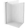 Мексен Киото L стена за душ Walk-in 70 x 200 см, матово, gun gray сатинирано - 800-070-103-66-30