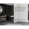 Mexen Kioto L стенна душа Walk-in 120 x 200 см, прозрачна/мразовита, златна - 800-120-103-50-35