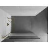 Mexen Kioto L стенна душа Walk-in 120 x 200 см, прозрачна/мразовита, златна - 800-120-103-50-35