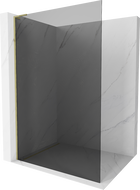 Мексен Киото L стена за душ Walk-in 120 x 200 см, графит, златна - 800-120-103-50-40
