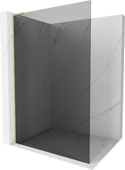 Mexen Киото L душова стена Walk-in 80 x 200 см, графит, златна четка - 800-080-103-55-40