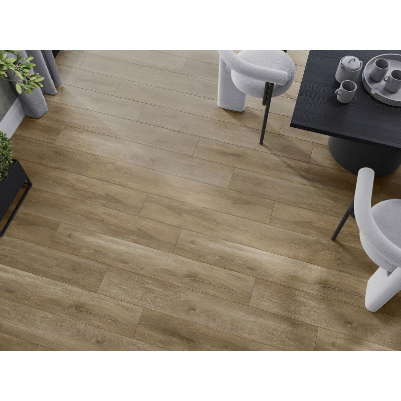 Mexen Clermont винилови панели 1240 x 182 mm SPC 6,5 mm, подложка IXPE 1,5 mm, 4 V-кант, дъб