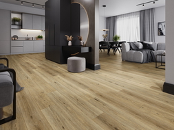 Mexen Sanford винилови панели 1240 x 182 mm SPC 6,5 mm, подложка IXPE 1,5 mm, 4 V-Фуга, Дъб