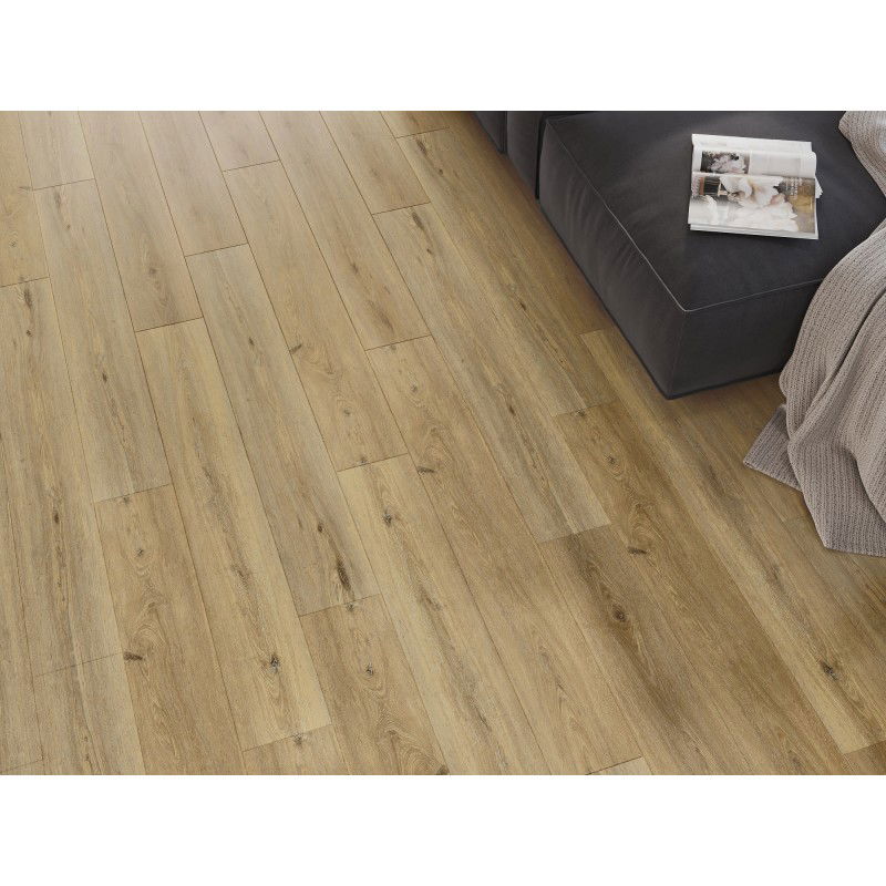 Mexen Sanford винилови панели 1240 x 182 mm SPC 6,5 mm, подложка IXPE 1,5 mm, 4 V-Фуга, Дъб