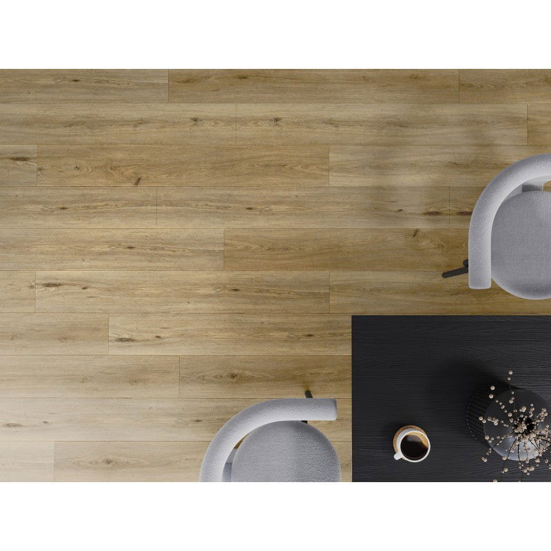 Mexen Sanford винилови панели 1240 x 182 mm SPC 6,5 mm, подложка IXPE 1,5 mm, 4 V-Фуга, Дъб