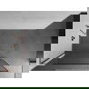 Mexen Kioto L стенен душ за вана Walk-in 110 x 200 см, черен шаблон, розово злато - 800-110-103-60-70