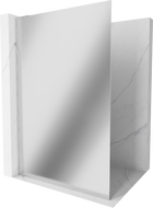 Mexen Kioto L стена за душа Walk-in 80 x 200 см, огледало, хром - 800-080-103-01-50