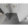 Мексен Киото L стена за душ Walk-in 70 x 200 см, огледало, златна - 800-070-103-50-50