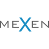 Mexen Kioto стена за душ кабина Walk-in 100 x 70 см, черен модел, с четка никел - 800-100-202-97-70-070