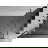 Mexen Kioto стена за душ Walk-in 100 x 200 см, бял модел 8 мм, gun metal - 800-100-101-95-85