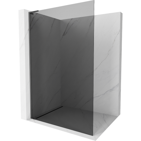 Mexen Kioto L стена за душ Walk-in 80 x 200 см, графит, gun metal - 800-080-103-95-40