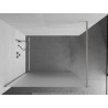 Mexen Kioto душ стена Walk-in 100 x 200 см, матирано 8 мм, четкан никел - 800-100-101-97-30