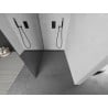 Mexen Kioto L стена за душ Walk-in 70 x 200 см, огледало, gun metal - 800-070-103-95-50