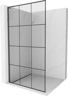 Mexen Kioto L душ кабина Walk-in 110 x 200 см, черен модел, gun metal - 800-110-103-95-77