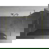Mexen Kioto свободно стояща душ кабина 130 x 200 cm, ивички 8 mm, злато четкано - 800-130-002-55-09