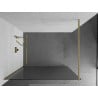 Mexen Kioto стена за душа Walk-in 100 x 200 см, стъкло 8 мм, златна четка - 800-100-101-55-09