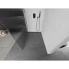Mexen Kioto стена за душ кабина Walk-in 130 x 200 см, стъкло 8 мм, gun gray четка - 800-130-101-66-09