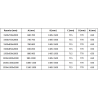 Mexen Velar плъзгаща се душ кабина 150 x 75 см, графит, розово злато - 871-150-075-41-60