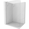 Mexen Kioto L правоъгълна стена за душ Walk-in 120 x 200 см, прозрачна, хром - 800-120-103-01-06