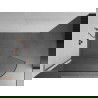 Mexen Kioto L заоблено дюш кабина Walk-in 110 x 200 cm, прозр., мат мед - 800-110-103-65-06