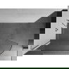 Mexen Kioto L заоблена стена за душ 100 x 200 см, прозрачна, шлифован никел - 800-100-103-97-06
