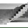 Mexen Kioto+ душ параван с рафт Walk-in 140 x 200 cm, матов, четкан никел - 800-140-121-97-30